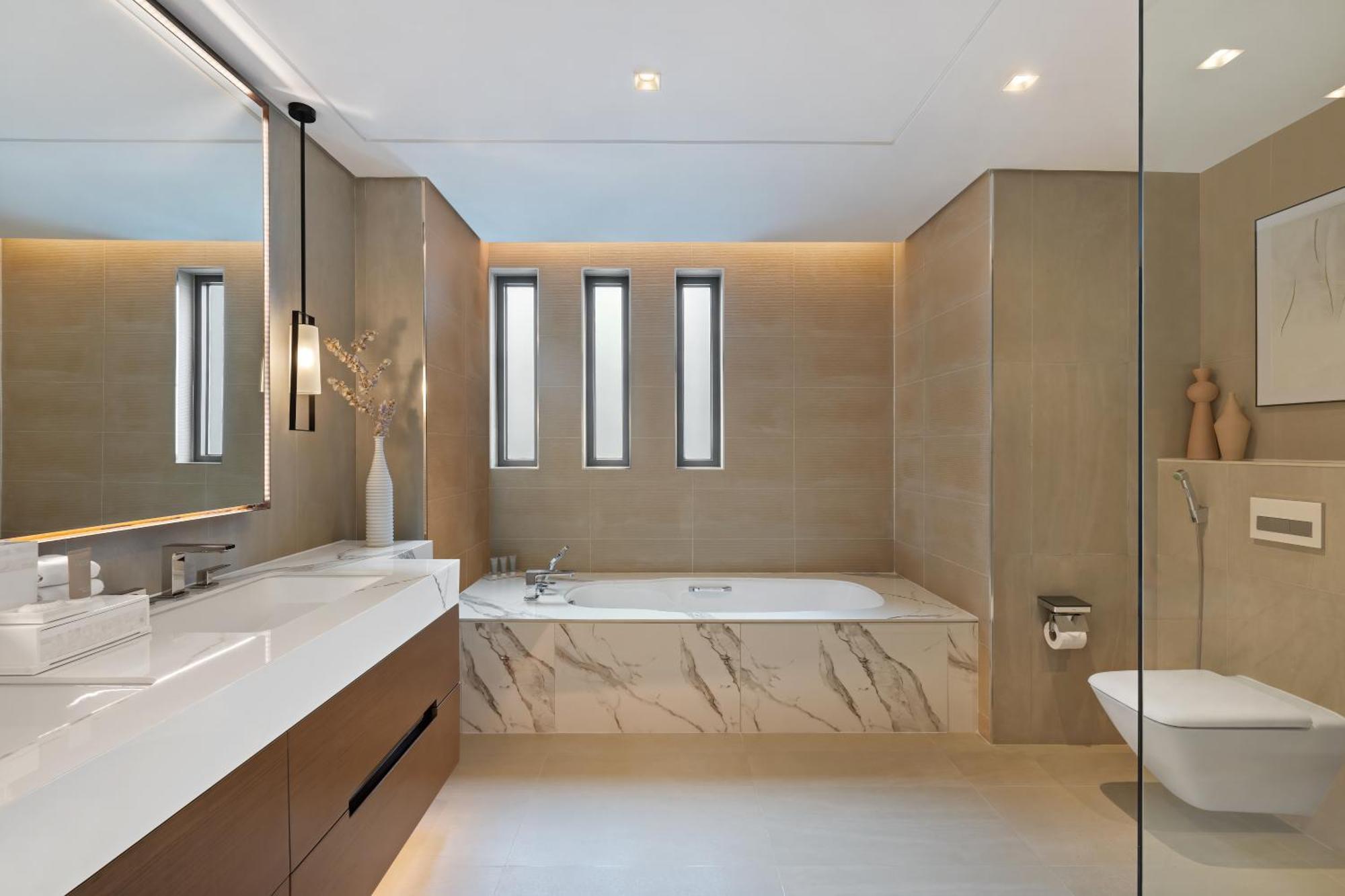 Address Beach Resort Fujairah Al Aqah Bilik gambar Bathroom